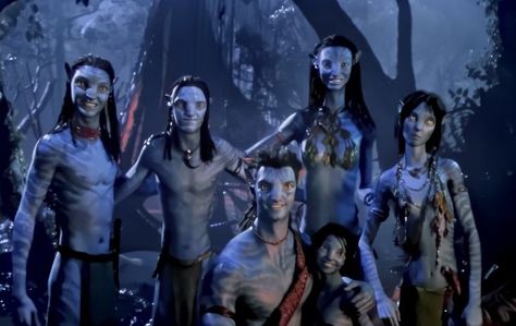 sully family photo avatar way of the water 2022 Sully Family, Avatar 2 Movie, Blue Avatar, Avatar James Cameron, Ocean Girl, Avatar Fan Art, Pandora Avatar, Avatar Movie, The Best Films