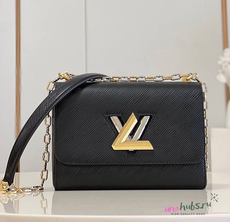 Louis Vuitton twist 2 tone hardware MM bag - unahubs.ru Black Slippers, Design Bag, Louis Vuitton Design, High Sneakers, Louis Vuitton Twist, Gucci Men, Louis Vuitton Damier, New Items, Bags Designer