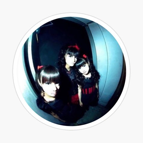 Get my art printed on awesome products. Support me at Redbubble #RBandME: https://www.redbubble.com/i/sticker/OG-Babymetal-Kawaii-Metal-Circle-Fan-Art-by-Burn-Ego/159968480.EJUG5?asc=u Kawaii Metal, Stickers Kpop, La Baby, Baby Metal, Metal Core, Metal Circle, Sticker Art, Sticker Design, Metal Prints