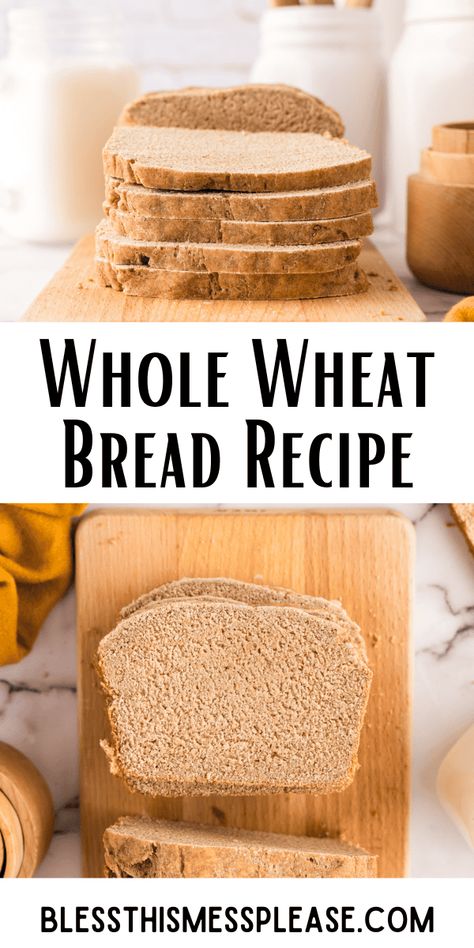 White Flour Bread Recipe, Whole Wheat Bread Recipe, 100 Whole Wheat Bread, Wheat Bread Recipe, Potato Flakes, Vital Wheat Gluten, Wheat Gluten, Whole Wheat Bread, Wheat Bread