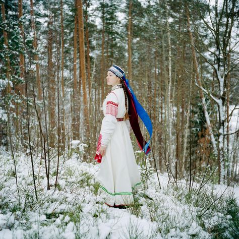 Names Girl, Russian Orthodox, Long Braids, Tallinn, Married Woman, Folk Costume, Traditional Clothing, Girl Names, Estonia