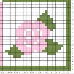 Pixel Grid Ideas, Crochet Patchwork Blanket, Grid Crochet, Grid Ideas, Pixel Grid, Kawaii Cross Stitch, Crochet Square Blanket, Cross Stitch Geometric, Graph Crochet