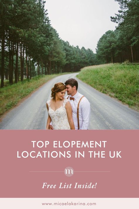 Uk Elopement Destinations, Uk Elopement, Small Wedding Locations, London Elopement, Elopement Venues, Planning An Elopement, Elopement Reception, Places To Elope, Wedding Venues Uk