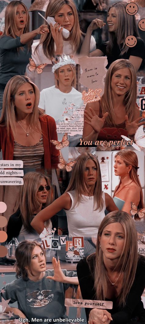 friends / rachel green / chandler bing / ross geller / monica geller / joey tribbiani / phoebe buffay / icon tumblr twitter Rachel Astethic, Phoebe Buffay And Rachel Green, Joey Tribbiani Poster, Rachel Green Monica Geller, Rachel Green Astethic, Rachel Green Drawing, Rachel Green Wallpaper Aesthetic, Ross And Rachel Wallpaper, Jennifer Aniston Aesthetic