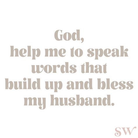 May my words be life giving. May my words strengthen his soul. #marriage #christian #godlymarriage #marriagetools Marriage Gods Way, Strong Marriage Quotes, Being A Good Wife, Kingdom Spouse, God Marriage, Blessed Marriage, Future Husband Prayer, Christian Marriage Quotes, Husband Prayer