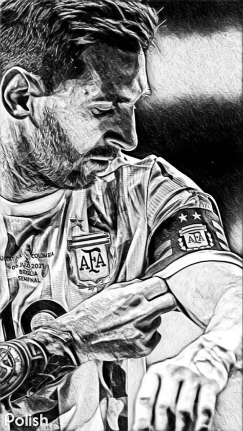 Messi Art Drawing, Lionel Messi Drawing, Messi Drawing, Messi Tattoo, Young Messi, Football Player Drawing, Messi Wallpaper, Messi Pictures, Messi Poster