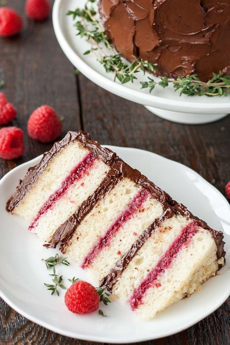 Turn this simple, delicious Chocolate Raspberry Cake at Liv for Cake into a gender reveal cake. Raspberries for girls, blueberries for boys! Get the details. | Cool Mom Eats | Gender Reveal Cake | Baby Shower | Party | Birthday Cakes | Cool Cakes | Cake Recipes | Cake Ideas Raspberry Cakes, Vanilla Cake With Raspberry, Raspberry Cake Filling, Raspberry Cake Recipes, Dark Chocolate Frosting, Cake Filling Recipes, Cake Filling, Chocolate Raspberry Cake, Raspberry Sauce