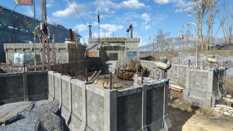 Homemaker - Expanded Settlements at Fallout 4 Nexus - Mods and community Fallout 4 Builds, Fallout 4 Settlement Ideas No Mods, Fallout 76 Builds, Fallout 4 Castle Build, Fallout Settlement Builds, Fallout Settlement, Fallout 4 Mods, Fallout New Vegas Screenshots, Fall Out 4