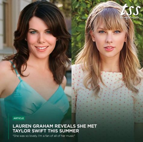 Lauren Graham And Taylor Swift, Lorelai Gilmore Taylor Swift, Lane Kim, Team Logan, Taylor Swift Fan Club, Blonde Cat, Taylor Smith, Lauren Graham, Lorelai Gilmore