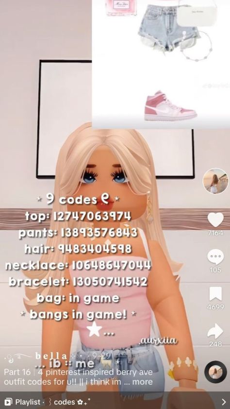 Outfit Ideas Berry Ave Codes, Outfit Ideas Berry Ave, Berry Ave Codes, Kids Coding, Roblox Image Ids, India Hicks, Coding Clothes, Berry Ave, Coding For Kids