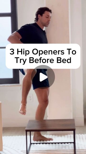 JOSH TREVORROW on Instagram: "Give your hips some loving today with these 3 pre-bed hip openers. 

.
.
.

#hipmobility" Morning Workout Routine, Aphex Twin, Hip Stretches, Hip Openers, Hip Mobility, Hip Workout, Morning Workout, Workout Routine, Twins