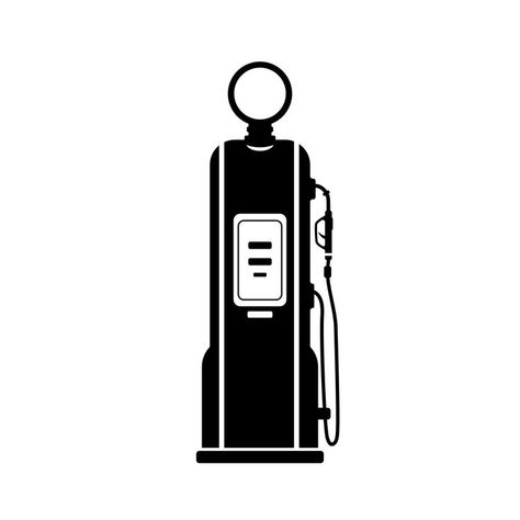 Vintage Gas Pump SVG Vector Illustration - Available from my Etsy store! Vintage Gas Pumps, Vintage Pumps, Gas Pump, Gas Pumps, Etsy Store, Fuel, Vector Illustration, Clip Art, Pumps