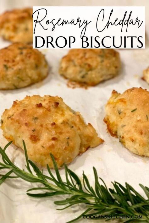 Rosemary Cheddar Drop Biscuits 12 Tomatoes, Rosemary Cheddar Drop Biscuits, Rosemary Drop Biscuits, Drop Biscuit Recipe, Cheddar Drop Biscuits, Homemade Drop Biscuits, Rosemary Biscuits, Drop Biscuits Recipe, Breakfast Scramble