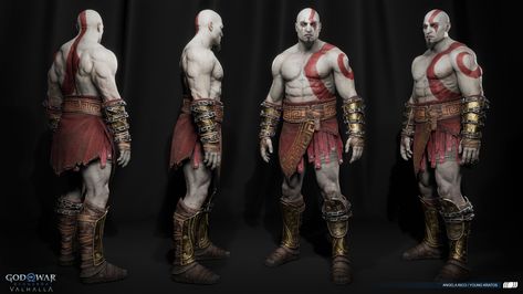 Young Kratos, Anime Drawings For Beginners, God Of Wars, Mortal Kombat, Character Design Inspiration, Anime Drawings, Concept Art, Illustrations, Character Design