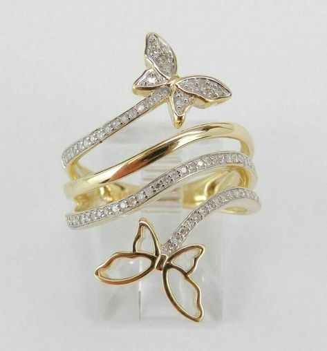 Butterfly Engagement Ring, Butterfly Fashion, Butterfly Ring, Anaheim, Lab Created Diamonds, Moissanite Diamonds, Gold Plated Silver, Womens Engagement Rings, Round Cut Diamond