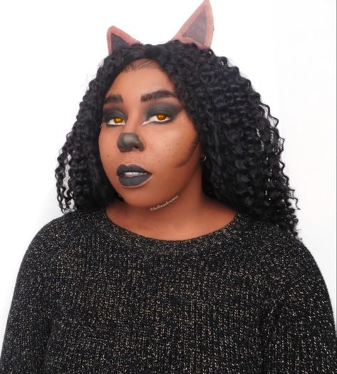 Get this easy #werewolf look for halloween as a #lastminute costume! #DIY the ears and you’re set! #halloweenmakeup #halloweenmakeupideas Costume Diy, Halloween Makeup Looks, Halloween Makeup, Makeup Looks, Halloween, Makeup, Halloween Make Up, Make Up Looks, Make Up