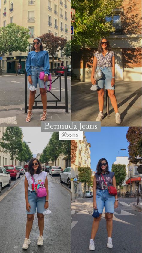 Plus Size Bermuda Shorts Outfit, Bermuda Short Outfits, Shorts Outfit Plus Size, Plus Size Bermuda Shorts, Bermuda Shorts Outfit, Work Attire Women, Outfit Plus Size, 2022 Style, Simple Summer Outfits