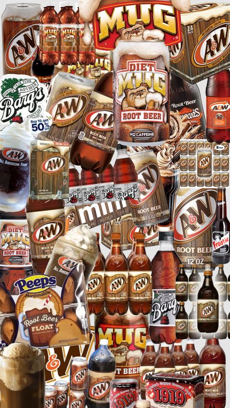 Root beer collage #my first shuffle Root Beer Aesthetic, Beer Collage, A&w Root Beer Float, Aesthetic Town, Y2k Pictures, All American Food, Beer Wallpaper, A&w Root Beer, Jake Webber