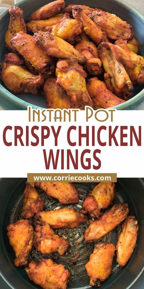 Instant Pot Crispy Chicken Wings is an incredible weeknight supper to prepare for your loved ones. Crisp skin, softens in your mouth and you can have them in only 18 minutes! Instapot Chicken Wings, Instant Pot Wings Recipe, Instant Pot Chicken Wings, Best Chicken Wing Recipe, Crispy Chicken Wings, Chicken Wings Recipe, Best Instant Pot Recipe, Healthy Instant Pot Recipes, Wings Recipe