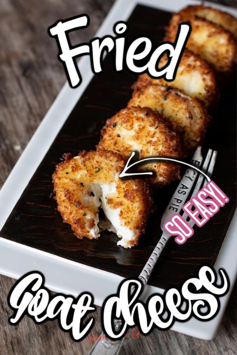 Indulge in a culinary delight with this easy-to-follow recipe for fried goat cheese. Perfectly crispy on the outside and creamy on the inside, these delectable bites are a fantastic addition to salads, appetizers, or as a gourmet snack. Elevate your cooking game with minimal effort and impress your guests with this simple yet sophisticated dish. Whether you're a seasoned chef or a kitchen newbie, you'll love how straightforward and rewarding it is to create this mouthwatering treat. Get ready to savor the rich flavors and textures of homemade fried goat cheese. Salads Appetizers, Fried Goat Cheese, Bubble And Squeak, British Dishes, Gourmet Snacks, Cooking Game, Cooking Games, Goat Cheese, Creative Food