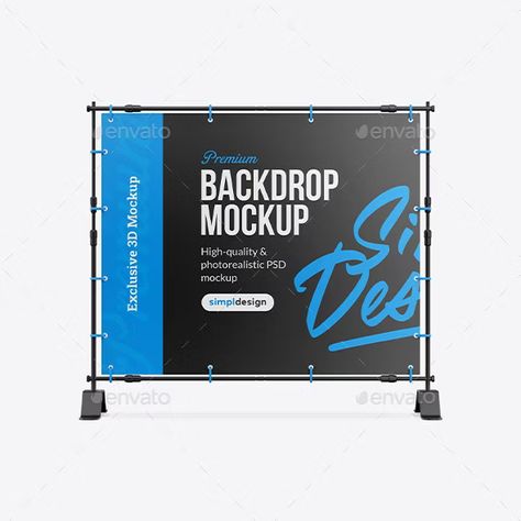 Backdrop Mockup, Graphics | GraphicRiver Backdrop Mockup, Up Illustration, Backdrop Design, Mockup Templates, Your Design, Mock Up, Mockup, Decor Ideas, Design