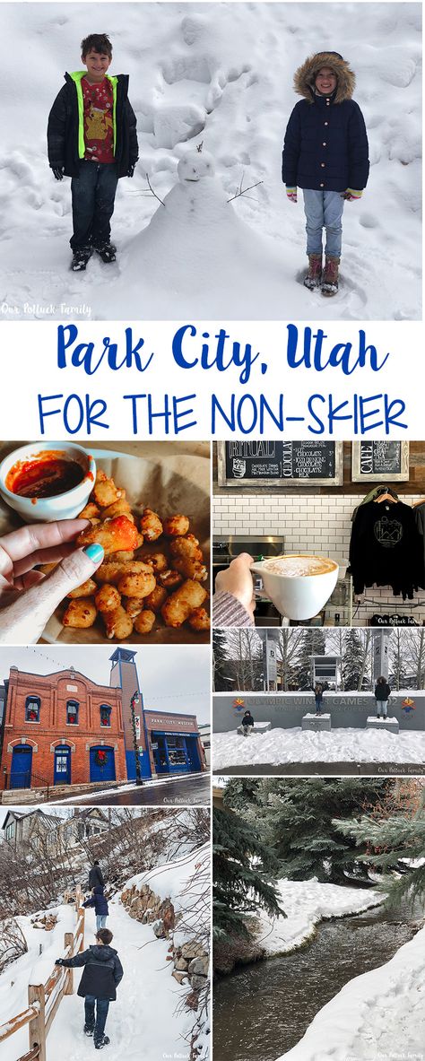 Park City, Utah for the Non-skier Winter In Park City Utah, Park City Packing List, What To Wear In Park City Utah Winter, Things To Do In Park City Utah Winter, Park City Utah Christmas, Things To Do In Park City Utah, Utah Travel Winter, Park City Utah Winter Outfits, Salt Lake City Utah Winter