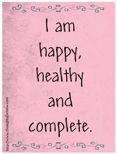 Everyday Affirmations: Daily Affirmations - 29.11.2012 I Am Complete, I Am Healthy, Prosperity Affirmations, Health Affirmations, Manifesting Wealth, Spiritual Manifestation, Affirmations For Women, Daily Positive Affirmations, Success Affirmations