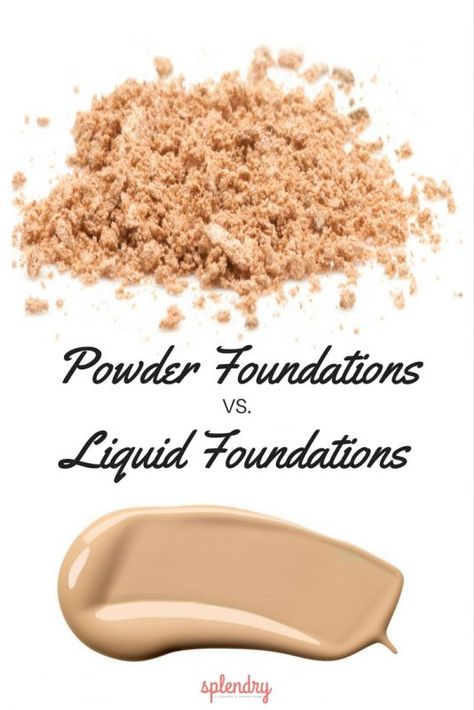 Makeup foundation can be difficult to choose, we've got the pros and cons of powder foundations and liquid foundations on Splendry #beauty #beautytips #makeuptips #makeup #cosmetics # Carpet Odor Remover, Homemade Shampoo, Natural Hair Mask, How To Grow Eyebrows, Diy Shampoo, Boost Hair Growth, Baking Soda Uses, Beauty Tips For Face, Makes You Beautiful