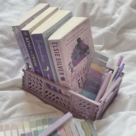 Book Stack Aesthetic, Visual Wallpaper, Aesthetics Purple, Purple Aesthetics, Purple Books, Cr7 Jr, College Books, Prettiest Celebrities, Reading Motivation