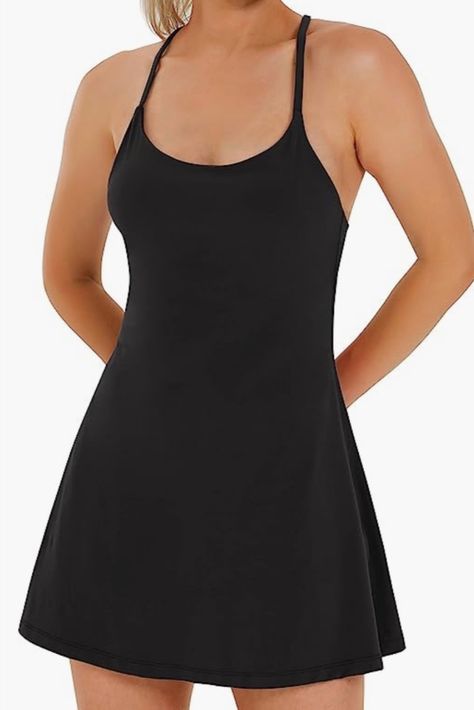 DISCLOSURE: This post contains an Amazon affiliate link. Womens Tennis Dress, Workout Dress with Built-in Bra & Shorts Pockets Exercise Dress for Golf Athletic Dresses for Women - FOLLOW TO KEEP UP WITH THE TRENDS Womens Tennis Dress, Athletic Dresses, Workout Dress, Golf Dresses, Athletic Dress, Womens Tennis, Tennis Dress, Shape Design, Dresses For Women