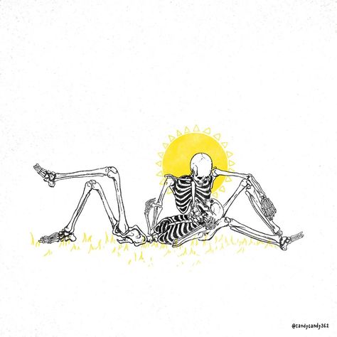 Skeleton Laying Down Reference, Skeleton Laying Down, Laugh Tattoo, Skeleton Drawing, Skeleton Drawings, Inspiring Art, Tattoos And Piercings, I Tattoo, Painting & Drawing