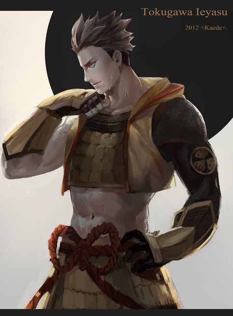 Pinterest Ieyasu Tokugawa, Tokugawa Ieyasu, Sengoku Basara, Japanese History, Image Boards, Fashion Drawing, The Gallery, Pretty Pictures, Anime Images