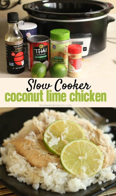 ❤~☆@msbrandis7286☆~❤ Coconut Lime Chicken, Recipes Slow Cooker, Chicken Crockpot, Lime Chicken, Crock Pot Slow Cooker, Crockpot Recipes Slow Cooker, Crock Pot Cooking, Coconut Lime, Chicken Crockpot Recipes