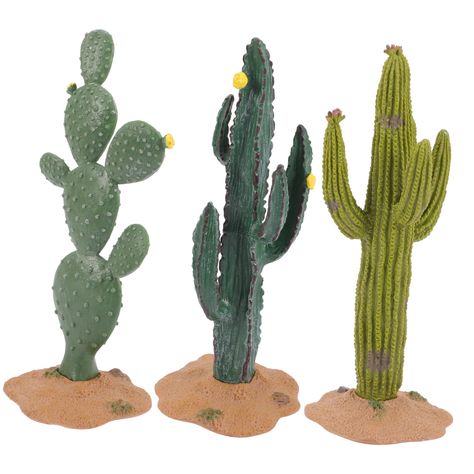 PRICES MAY VARY. Mini figurines: it is high-class and good pvc material for long time and use Mini cactus figurines: it designed with cactus potted plants appearance, which is creative and unique. it looks really exquisite Cactus decor: being so small in size and light in weight, the cacti decoration will not occupy much space to place or store Miniatures figurines: small and fresh color collocation for home injection of a bright color. safe materials with detailed workmanship as you can use res Fake Cactus Plants, Cactus Centerpiece, Fake Cactus, Artificial Cactus, Cactus Terrarium, Cactus Craft, Faux Cactus, Cactus Planta, Plant Crafts