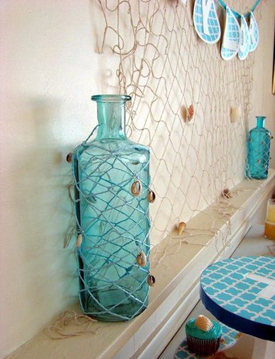 Sea Bathroom Ideas, Diy Mermaid Decor, Beach Themed Bathroom Ideas, Under The Sea Bathroom, Sea Bedrooms, Sea Bathroom, Mermaid Bathroom Decor, Sea Party Ideas, Diy Mermaid