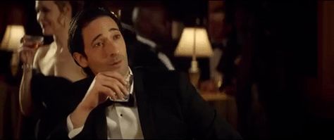 Luca Changretta Gif, Adrien Brody Gif, Luca Changretta, The Pianist, Smile Gif, Adrien Brody, Just Pretend, Peaky Blinders, Talk Show