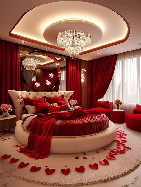 Assiette Design, Beautiful Bedroom Decor, Dream Bedroom Inspiration, White Bedroom Decor, Interior Design Your Home, Luxury House Interior Design, Bedrooms Decor, Bedroom Red, Master Bedrooms