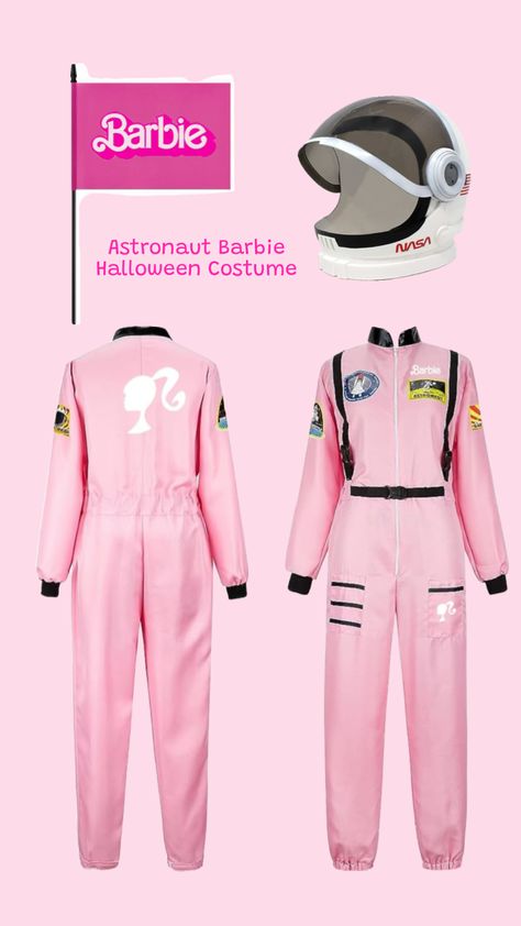 Space Barbie Costume, Astronaut Fancy Dress, Astronaut Halloween Costume, Astronaut Halloween, Fall Autumn Aesthetic, Barbie Halloween Costume, Astronaut Costume, Crazy Costumes, Barbie Halloween