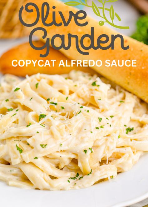 Copycat Restaurant Recipes Olive Garden Chicken Alfredo Sauce, Chicken Fettuccine Alfredo Recipe Olive Gardens, Copycat Fettuccine Alfredo Olive Garden, Olive Gardens Chicken Alfredo, Homemade Olive Garden Alfredo Sauce, Oliver Garden Alfredo, Olive Gardens Alfredo Sauce, Copycat Olive Garden Chicken Alfredo, The Best Alfredo Sauce Ever