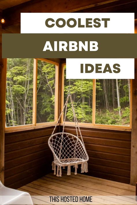 unique airbnb ideas Unique Airbnb Ideas, Air Bnb Ideas Decor, Room Ideas Bedroom Cozy, Cool Airbnb, Bnb Ideas, Unique Airbnb, Airbnb Ideas, Air Bnb, House On The Rock