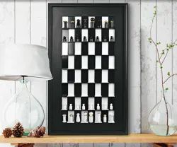 No image caption available Vertical Chess Board, Jewelry Storage Ideas, Sharpie Paint Markers, Drawing Crafts, I Spy Diy, Mirror Mosaic, Vintage Display, Diy Art Projects, Art Supply