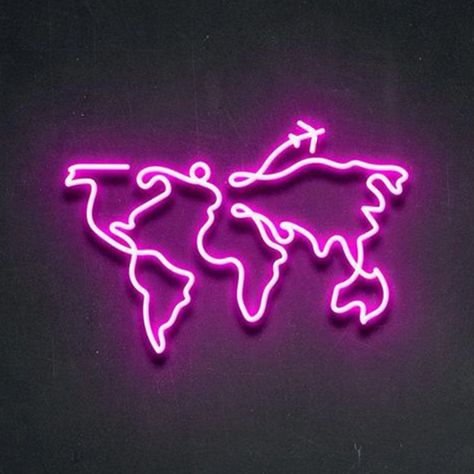 World Map Neon Sign | The World Sign Neon Light | Led Neon Sign Light | Travel Map Air Plane Neon Sign | Bedroom Décor Husband Tattoo, Nail Signs, Neon Lights Bedroom, Neon Moon, Neon Wall Signs, Neon Decor, Neon Logo, Air Plane, Neon Sign Bedroom