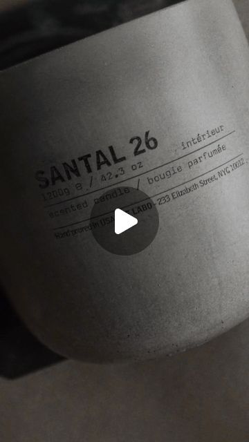 LE LABO Fragrances on Instagram: "Concrete Candle vessels, carefully crafted and individually poured by hand in the USA. #communityofcraftspeople #betterbyhand" Concrete Candle Vessels, Candle Vessels, Concrete Candle, Luxury Home Decor, Rafting, Luxury Homes, Fragrance, Candles, On Instagram