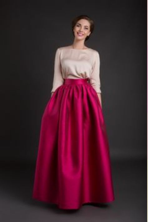 "Beautiful Women's Long Skirts" | Fashion | Amazon #Affiliate #WomensFashion #LongSkirts #EHKG #TUG #EurekaHomeAndKitchenGadgets #Amazon #Beautiful Katerina Dorokhova, Jw Fashion, Partywear Dresses, Long Skirt Fashion, Taffeta Skirt, Ball Skirt, Christmas Skirt, Long Skirt Outfits, Wedding Skirt