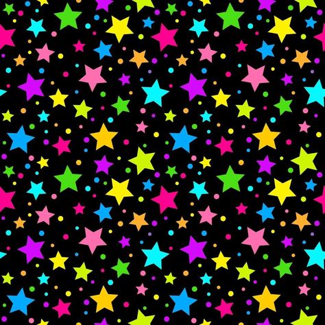 Scene Kid Wallpaper, Scenecore Background, Star Wallpapers, Pretty Phone Backgrounds, Scene Pattern, Stars Classroom, Neon Cat, Eyeball Art, 2000s Art