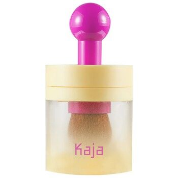 Joystick Brightening Undereye Setting Powder - Kaja | Sephora Under Eye Setting Powder, Undereye Brightener, Brightening Powder, Unique Makeup, Brighten Skin, Beauty Life Hacks Videos, Pressed Powder, Setting Powder, Lip Moisturizer