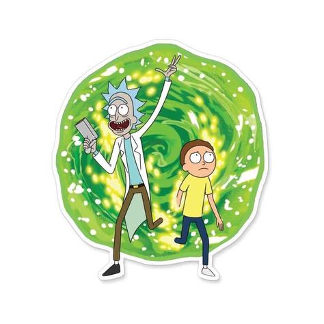 Rick And Morty Merch, Barbie Dog, Rick And Morty Drawing, Rick And Morty Stickers, Rick I Morty, Trippy Cartoon, Rick Y Morty, Resin Art Painting, Sticker Bomb