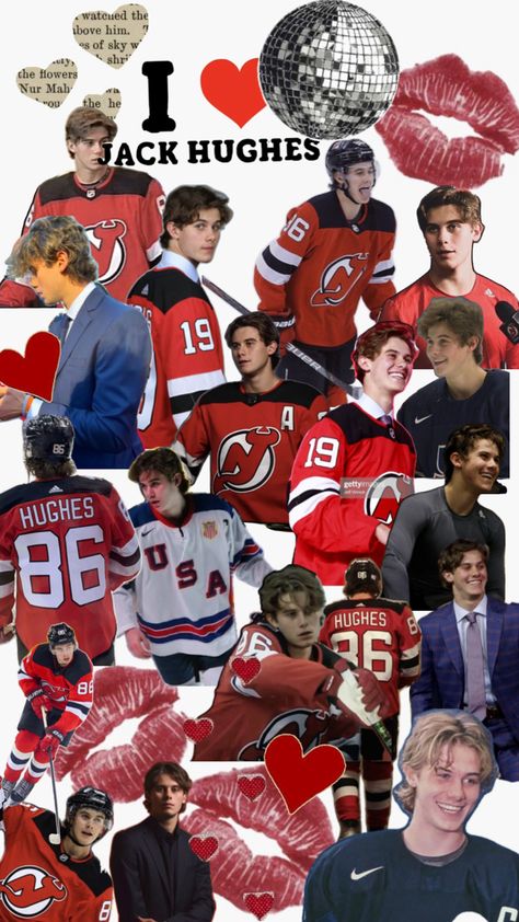 Friend Questions, Hughes Brothers, Hockey Romance, Boys Hockey, Best Friend Questions, Hockey Men, Jack Hughes, Hockey Pictures, Hot Hockey Players