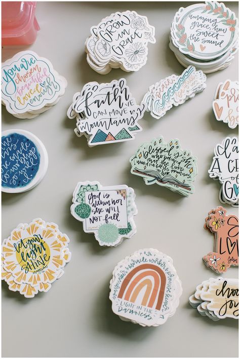 Allie Case Photography | Branding Session tat Product Photography Stickers, Sticker Design Ideas, Love Branding, Plastic Fou, Legacy Of Love, Case Photography, Sticker Product, Sticker Design Inspiration, Procreate Ipad Art