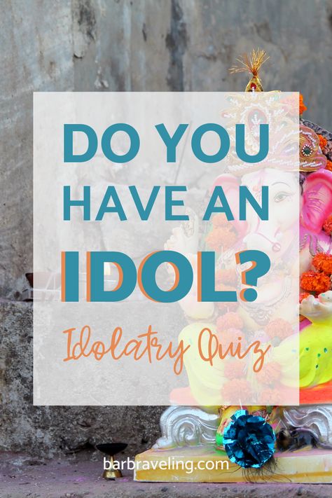 Have you ever found yourself caring about something more than God wants you to care about it? You may have made it an idol in your life. Use these 15 questions to help you identify any idols you might have. Then learn how to break free from idolatry. Youth Lessons, Sunday School Games, Kids Sunday School Lessons, Bible Object Lessons, Idol Worship, Free Bible Study, Homeschool Help, Bible Lessons For Kids, Object Lessons